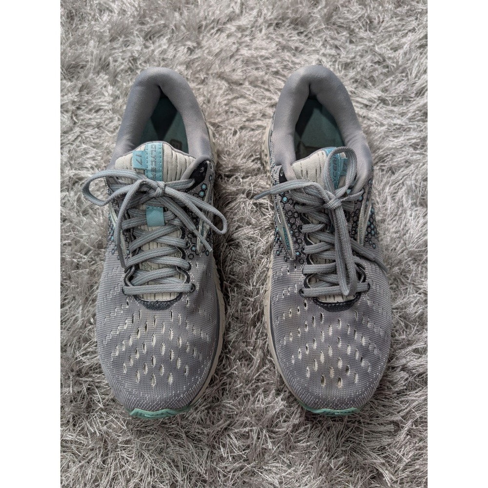 Brooks Glycerin 17 Womens Running Shoes Grey Blue 1202831D070 Wide D‎ Size 9.5